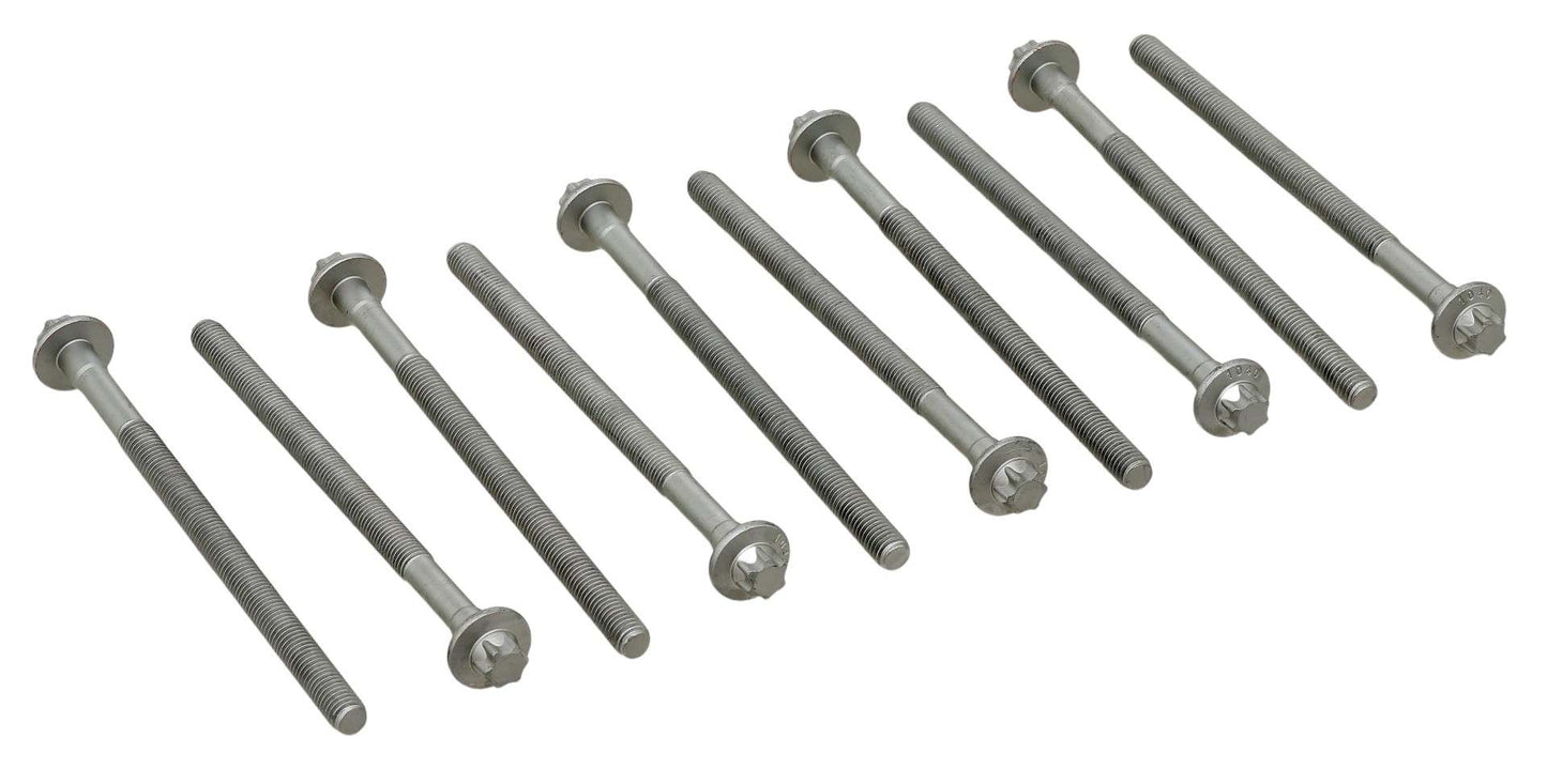 Front View of Engine Cylinder Head Bolt Set ELRING 132.180