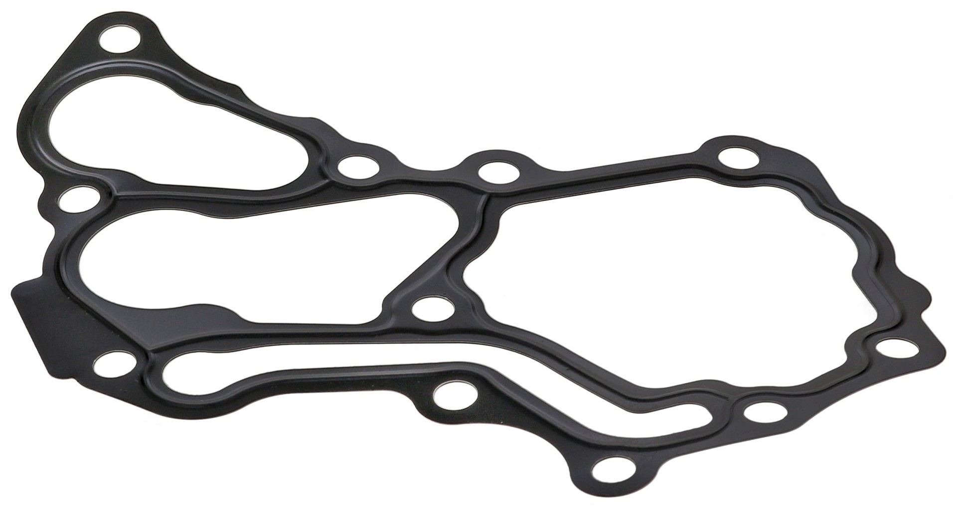 Front View of Engine Crankcase Half Gasket ELRING 150.580