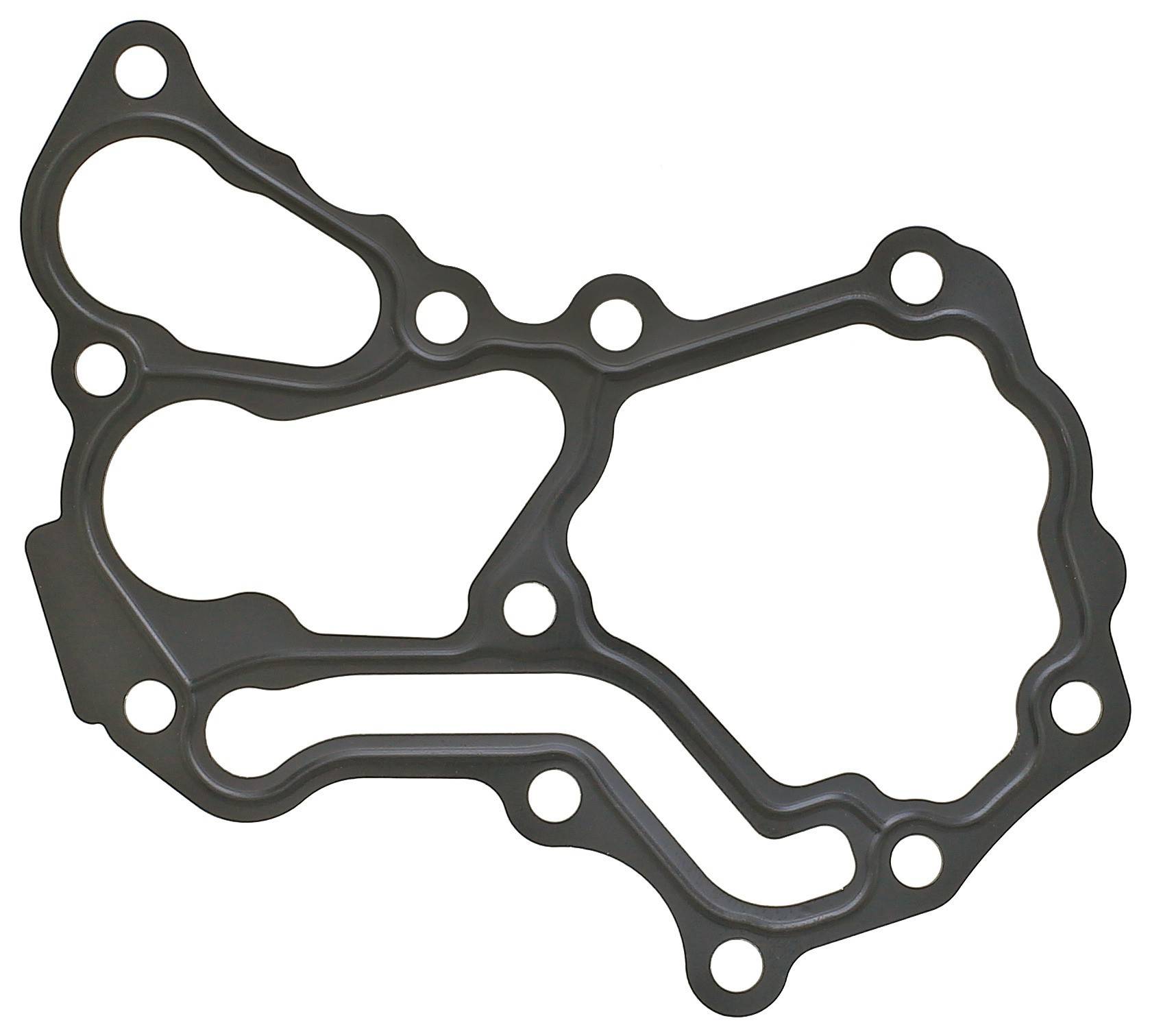 Top View of Engine Crankcase Half Gasket ELRING 150.580