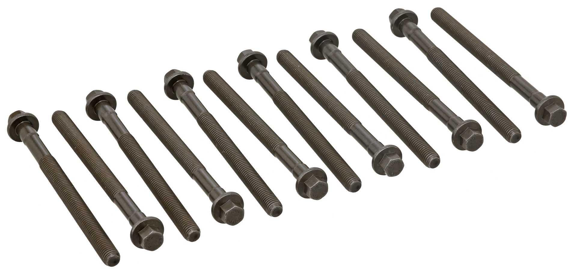 Front View of Engine Cylinder Head Bolt Set ELRING 221.490