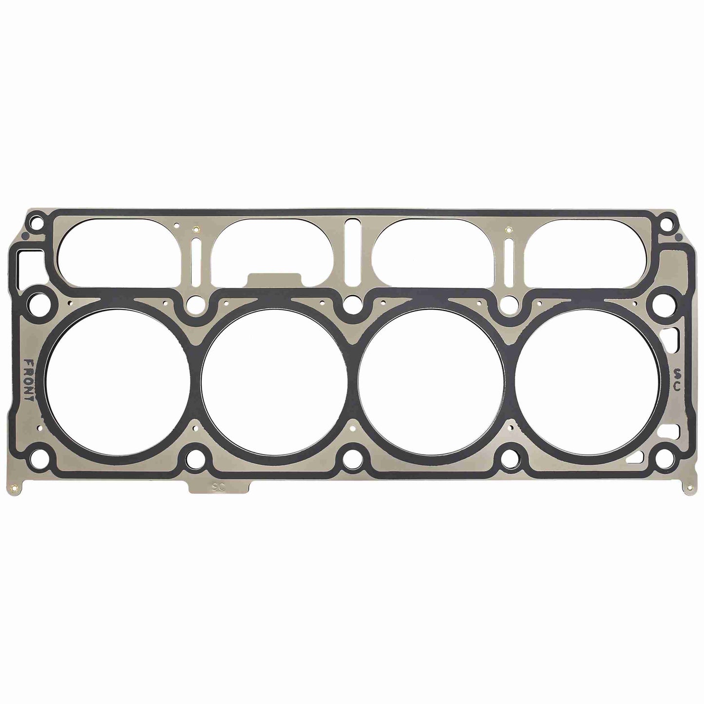 Top View of Engine Cylinder Head Gasket ELRING 236.911