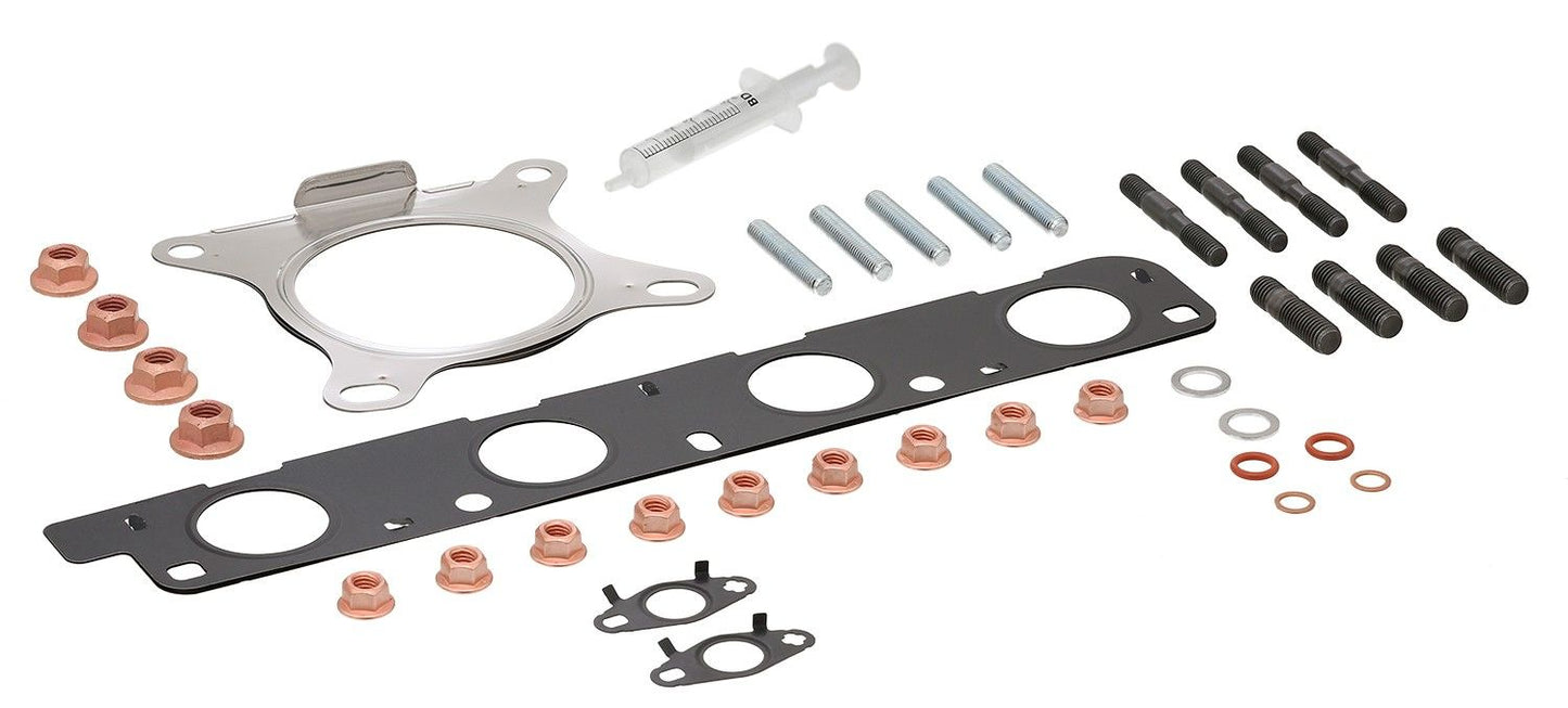 Angle View of Turbocharger Mounting Kit ELRING 261.160