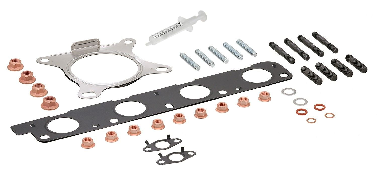 Angle View of Turbocharger Mounting Kit ELRING 261.160