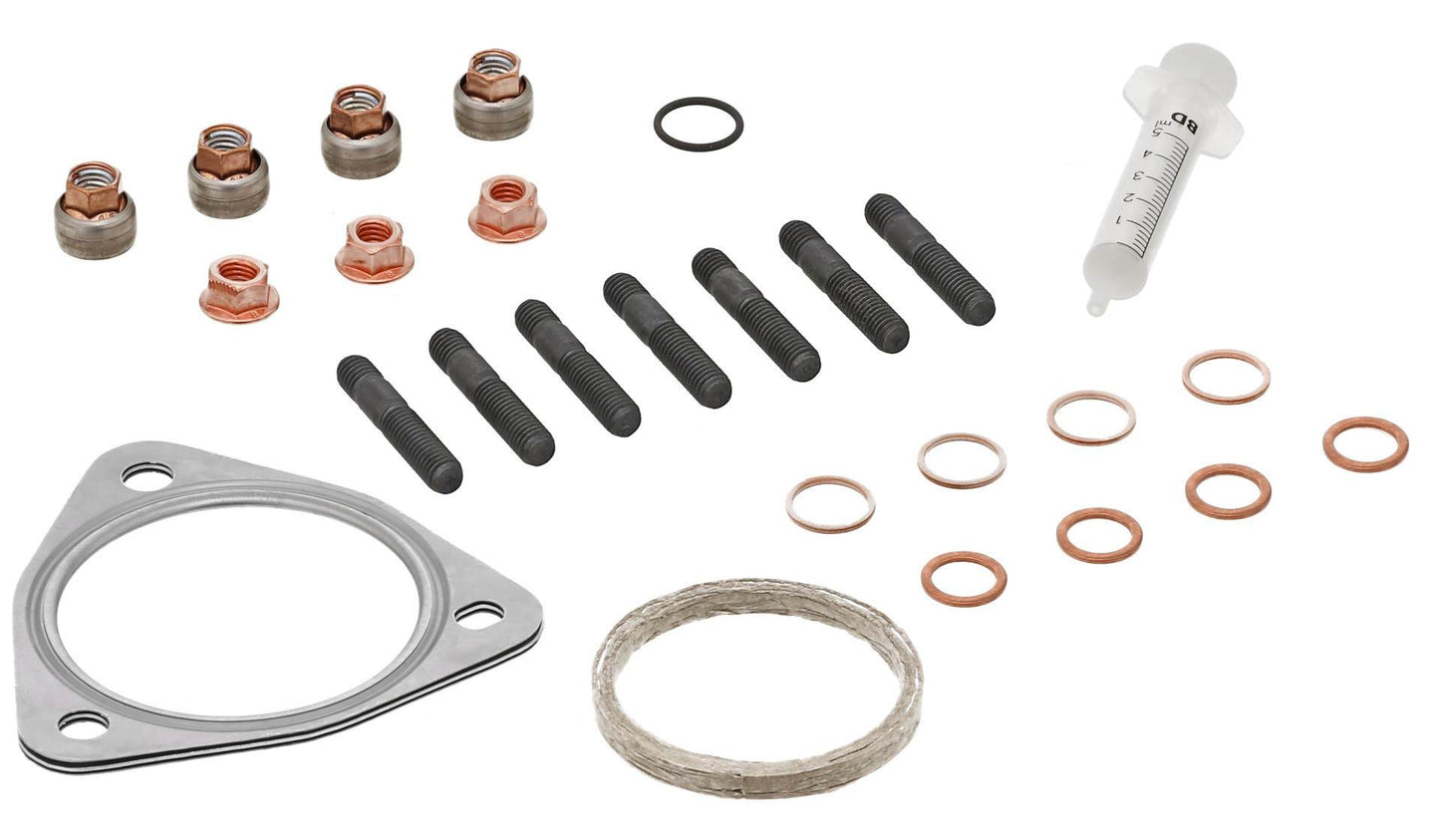 Front View of Turbocharger Mounting Kit ELRING 376.340