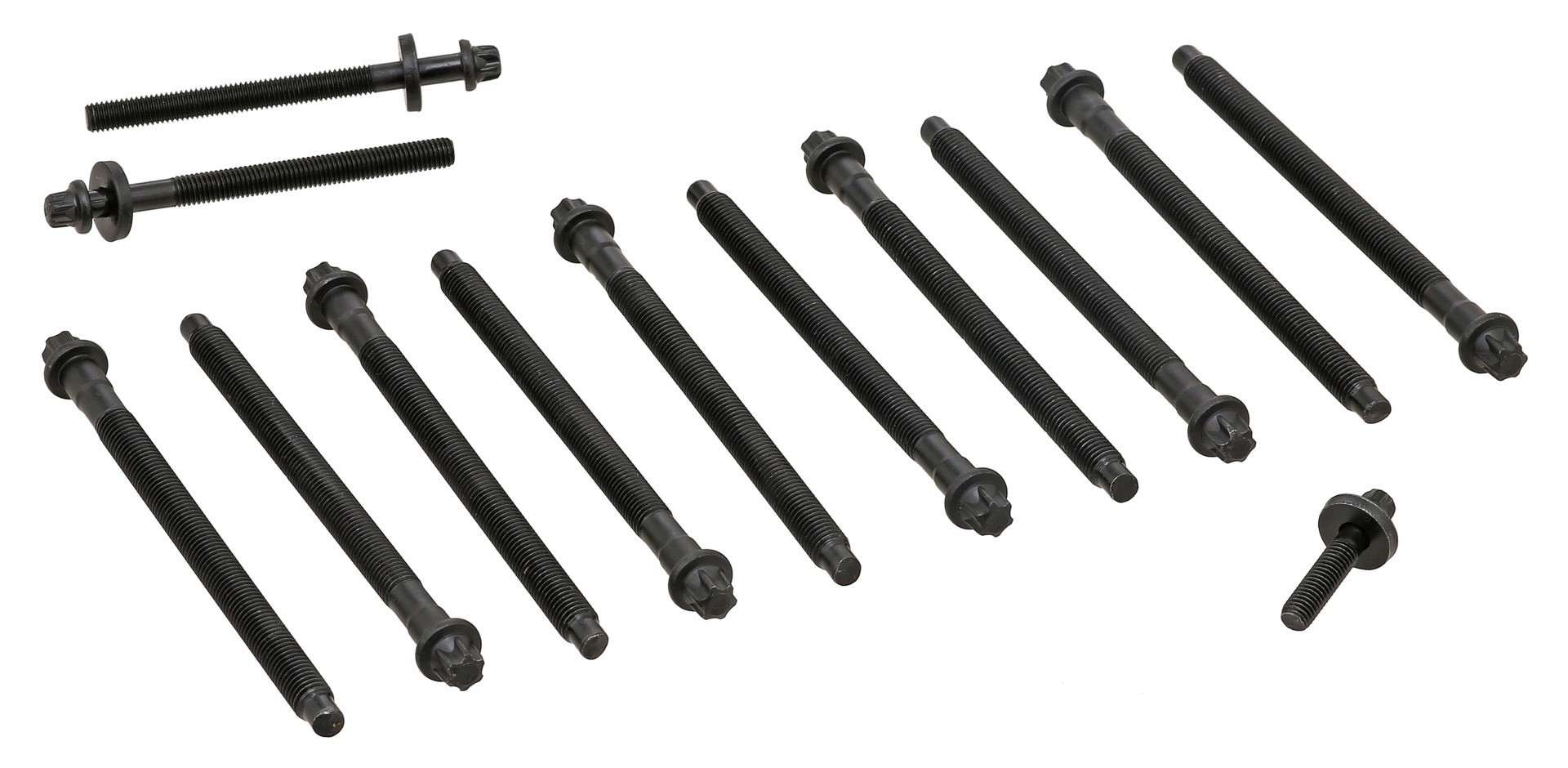 Front View of Engine Cylinder Head Bolt Set ELRING 426.830