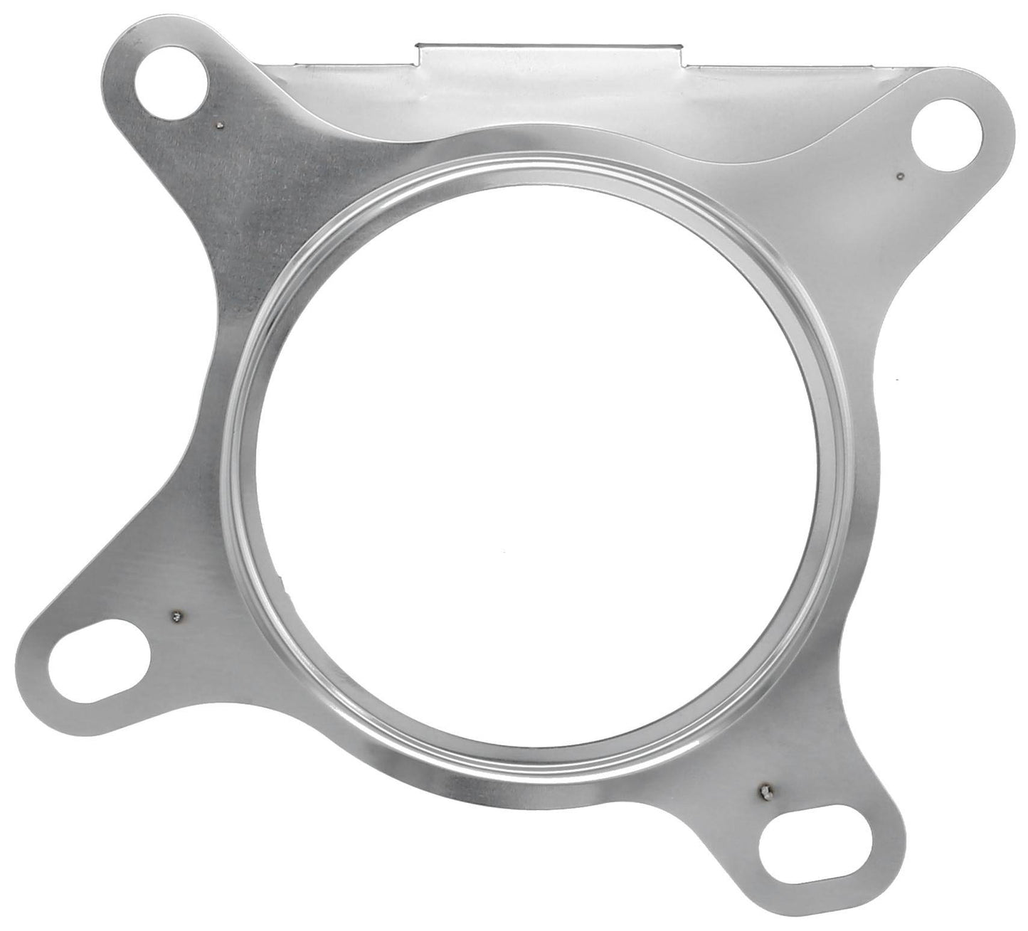 Bottom View of Exhaust Pipe Flange Gasket ELRING 462.040