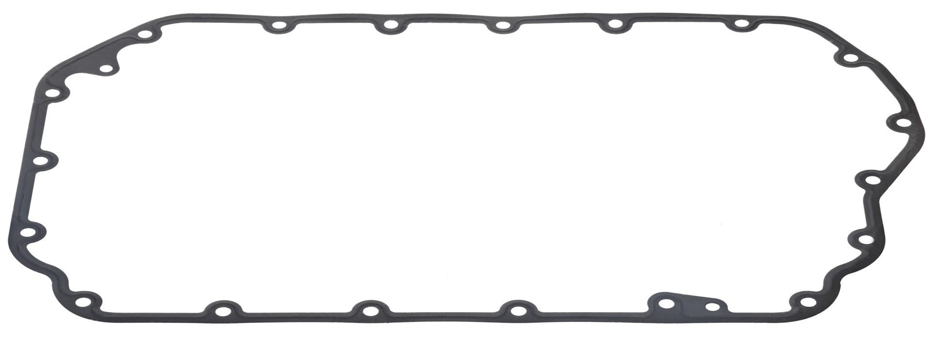 Front View of Engine Oil Pan Gasket ELRING 467.762