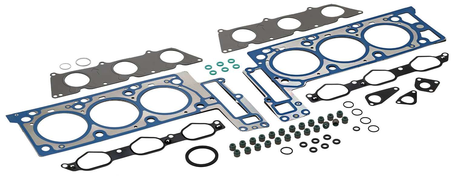 Angle View of Engine Cylinder Head Gasket Set ELRING 497.490