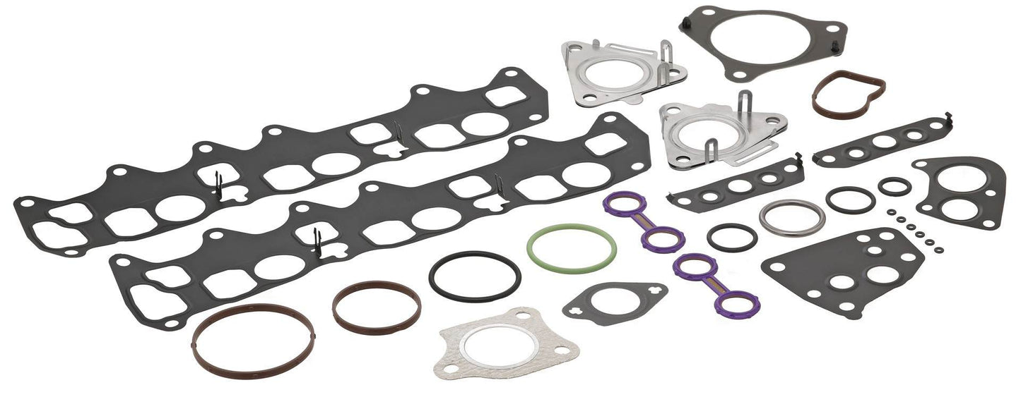 Front View of Engine Oil Cooler Gasket Set ELRING 524.281