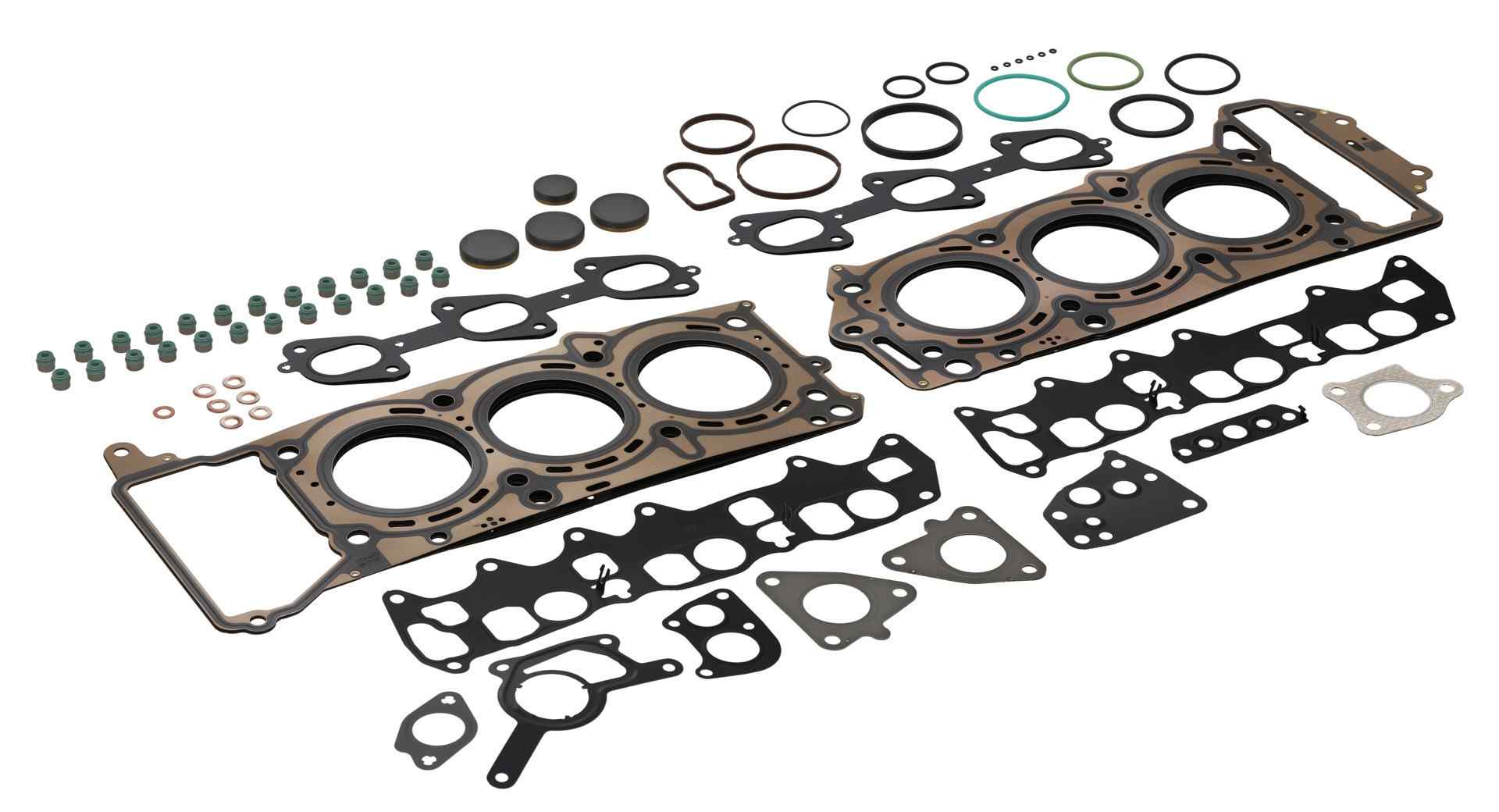 Front View of Engine Cylinder Head Gasket Set ELRING 542.020