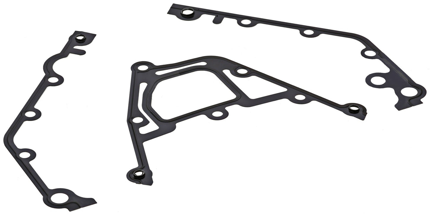 Front View of Engine Timing Cover Gasket Set ELRING 633.463