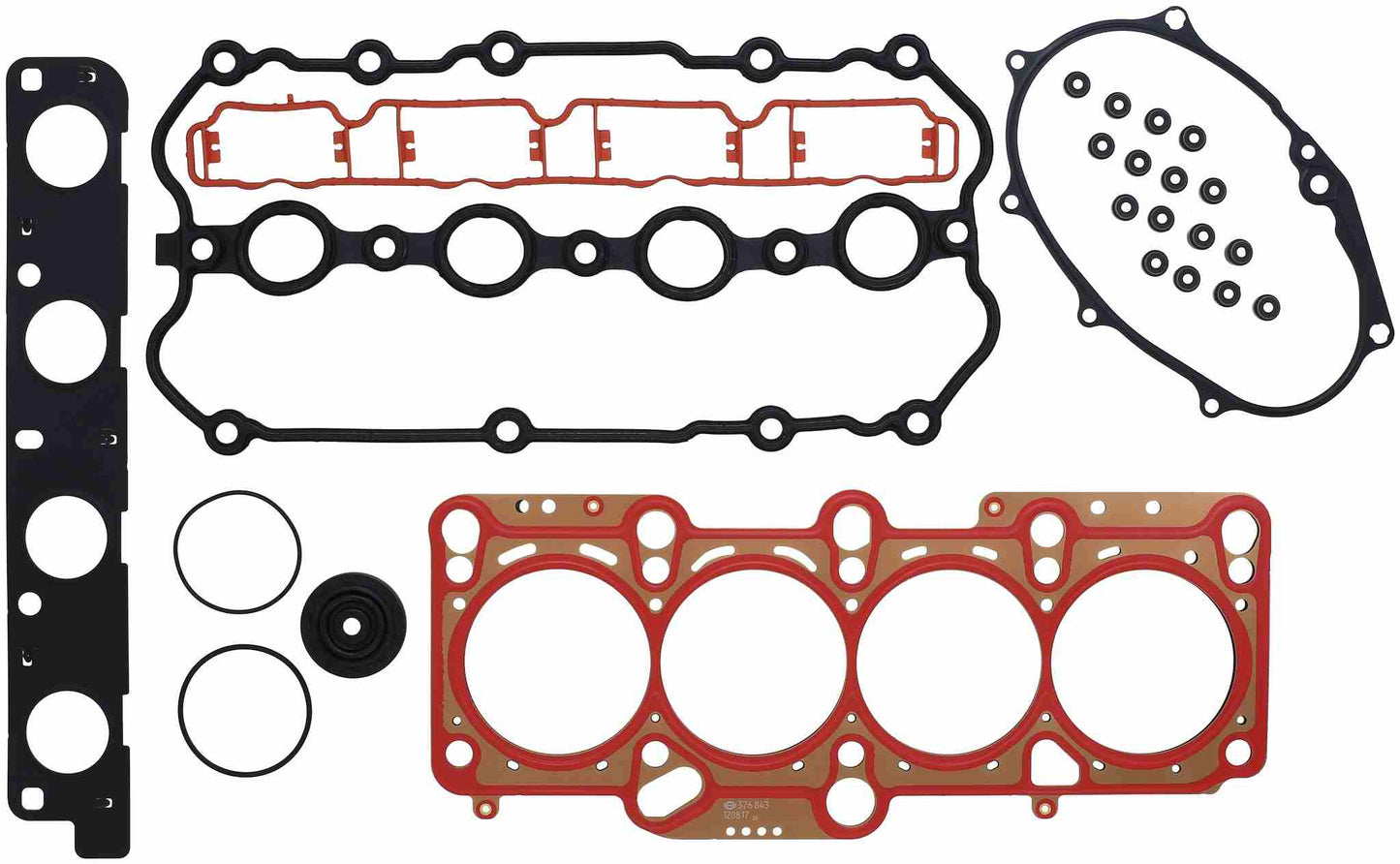 Side View of Engine Cylinder Head Gasket Set ELRING 718.440