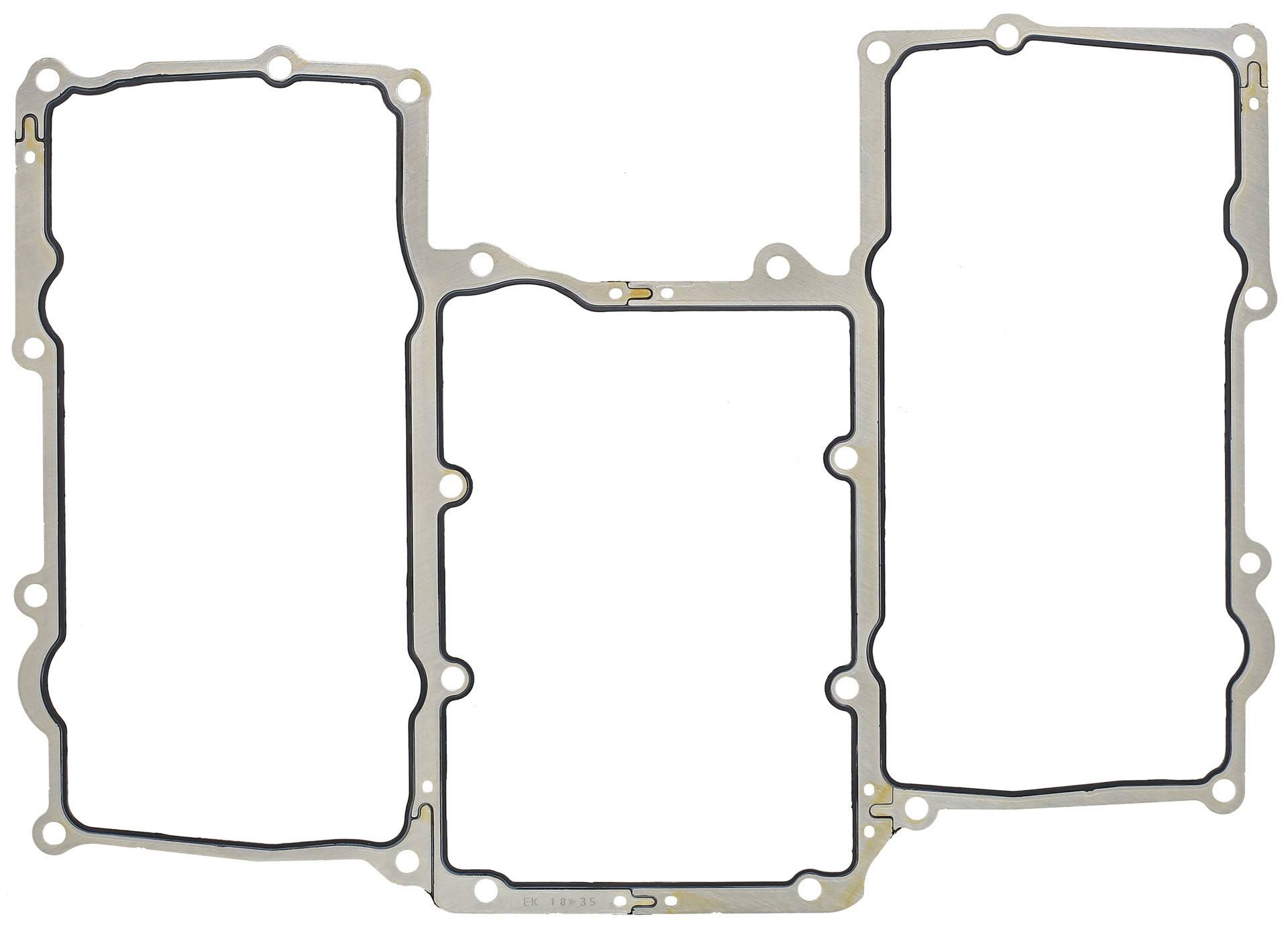 Angle View of Engine Intake to Exhaust Gasket ELRING 727.741