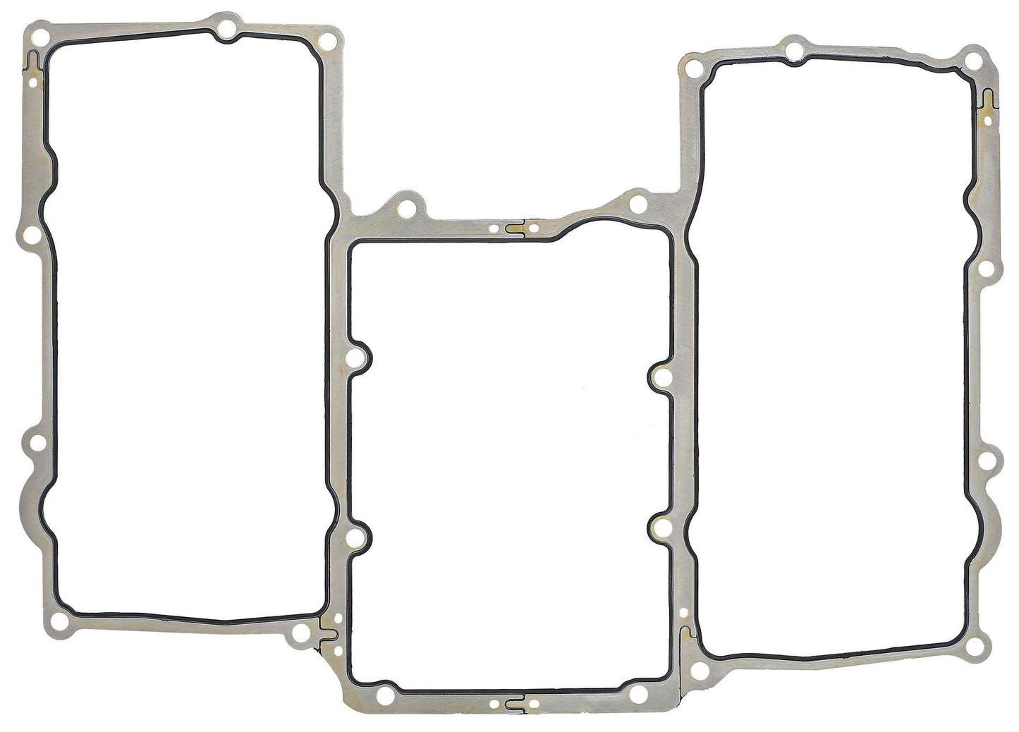 Bottom View of Engine Intake to Exhaust Gasket ELRING 727.741