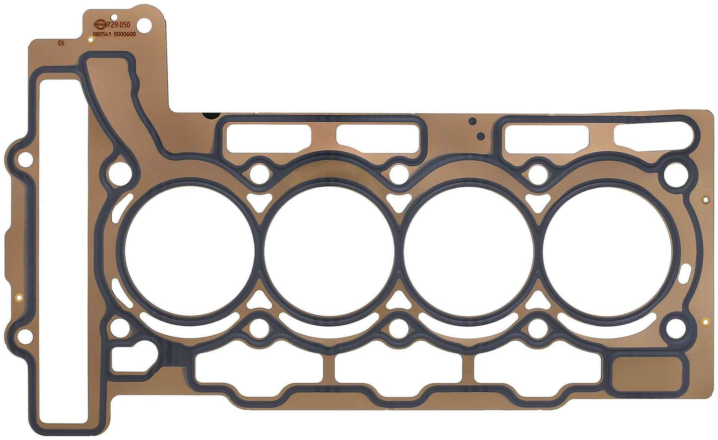 Angle View of Engine Cylinder Head Gasket ELRING 729.050