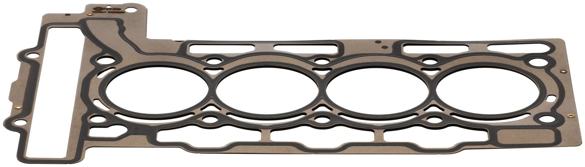 Front View of Engine Cylinder Head Gasket ELRING 729.050