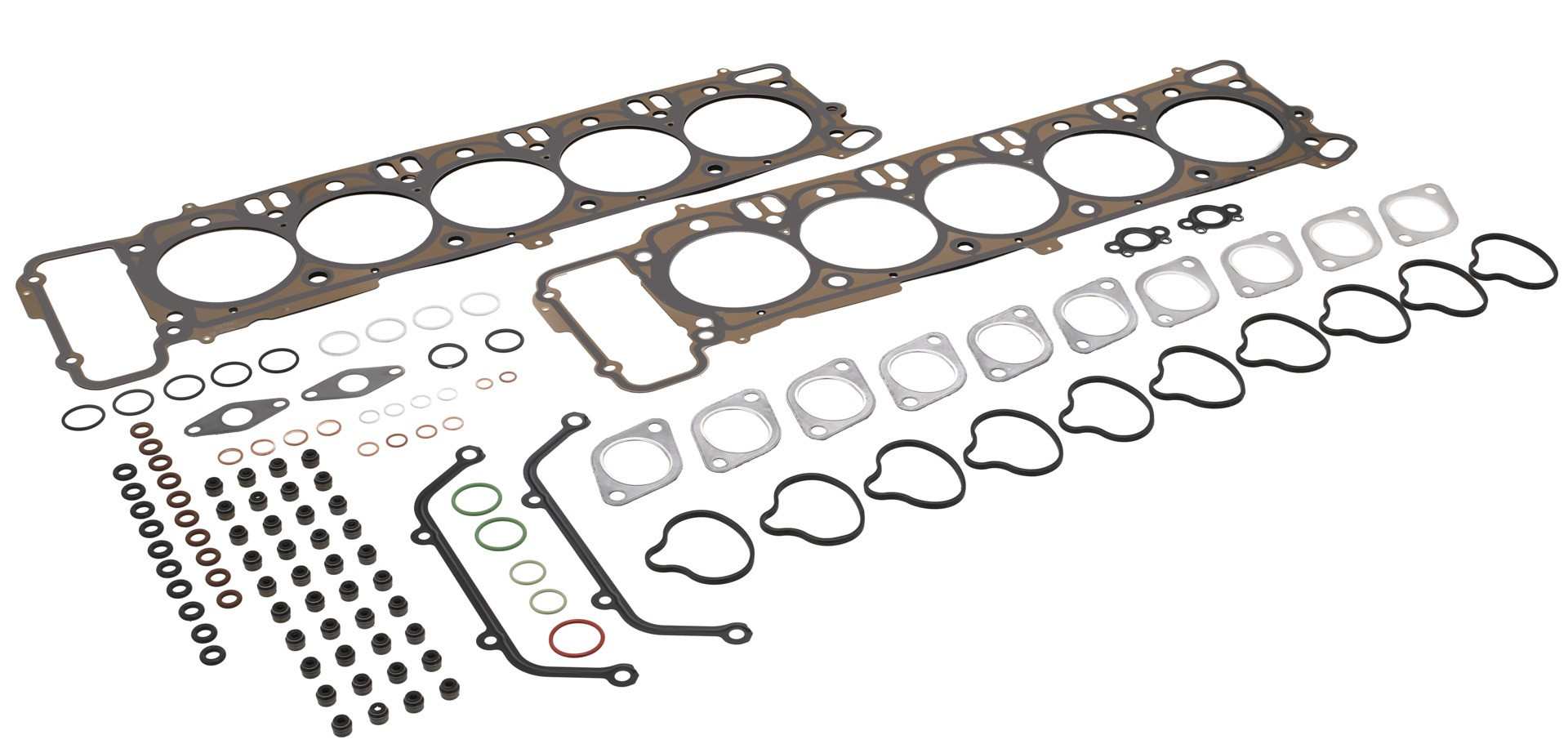 Front View of Engine Cylinder Head Gasket Set ELRING 740421