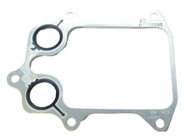 Front View of Engine Oil Cooler Gasket ELRING 747.820