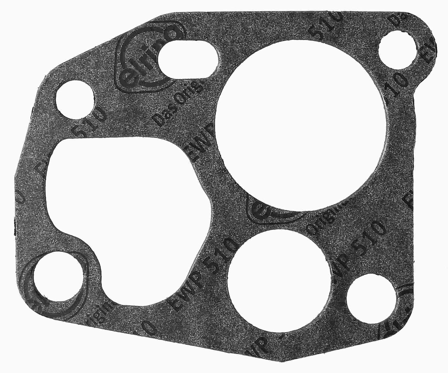 Angle View of Engine Oil Filter Adapter Gasket ELRING 753.581