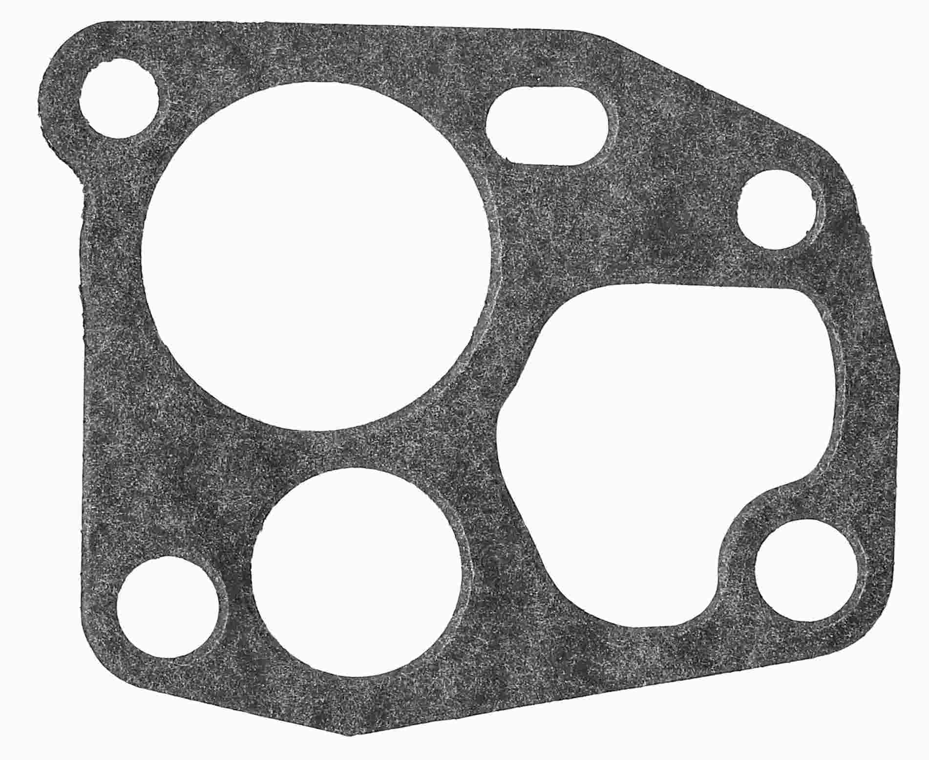 Back View of Engine Oil Filter Adapter Gasket ELRING 753.581