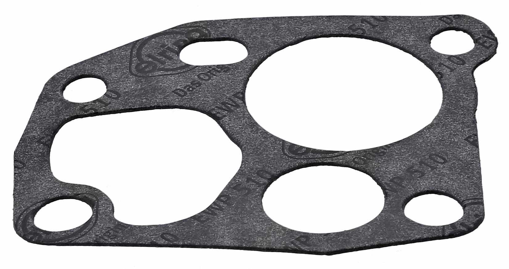 Front View of Engine Oil Filter Adapter Gasket ELRING 753.581