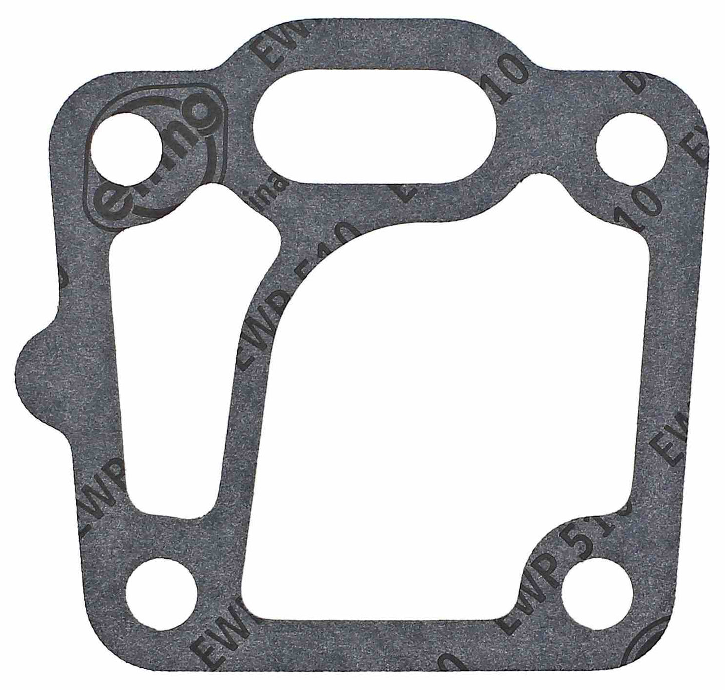 Top View of Engine Oil Filter Adapter Gasket ELRING 774.642