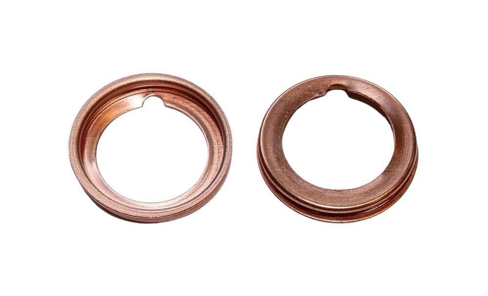 Front View of Engine Oil Drain Plug Gasket ELRING 776.319