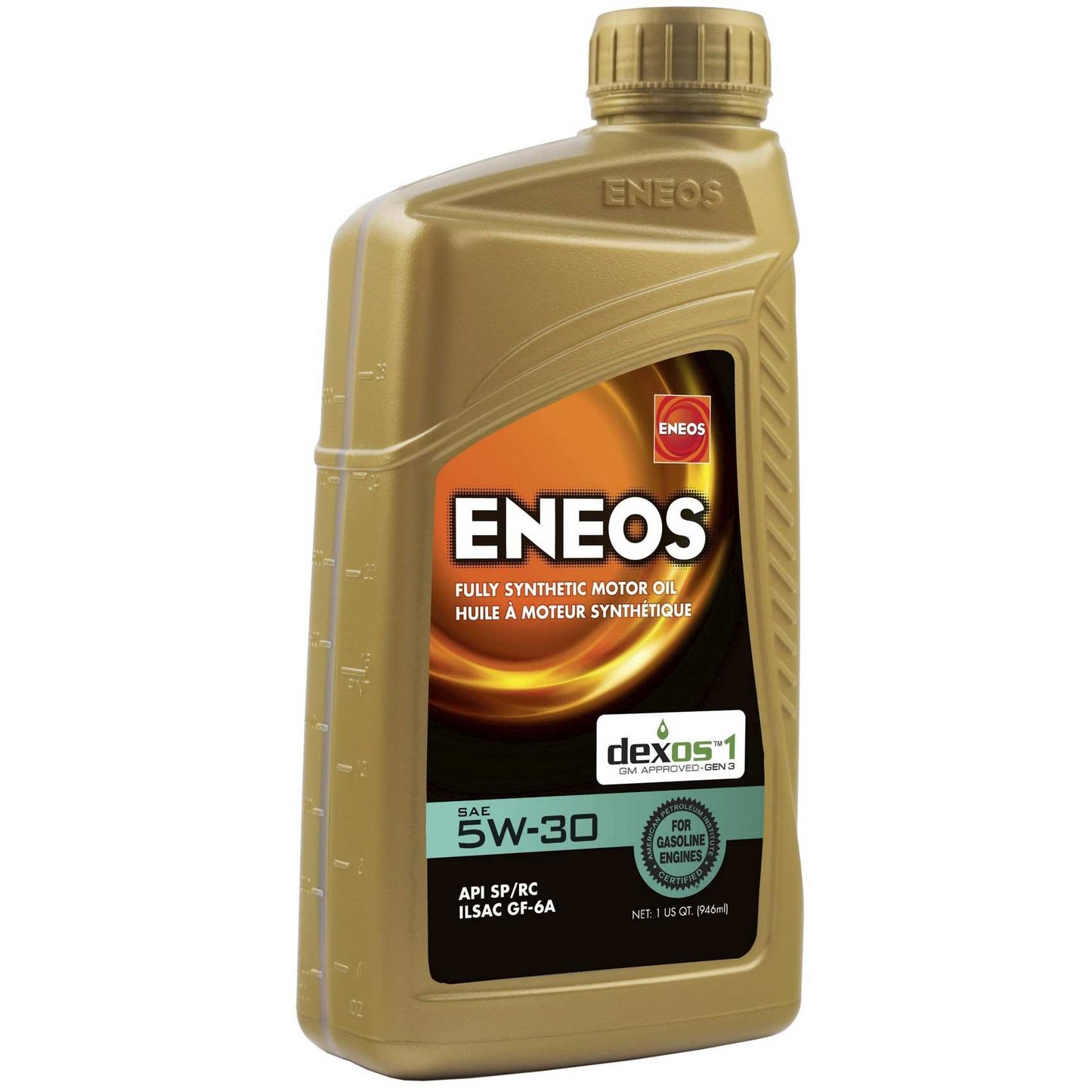 Left View of Engine Oil ENEOS 3703-300