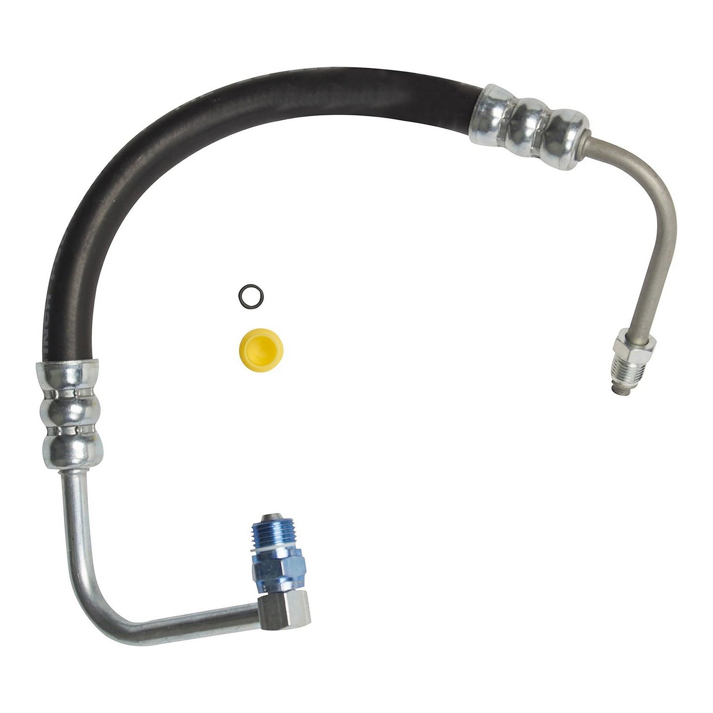 Front View of Power Steering Pressure Line Hose Assembly EDELMANN 80321