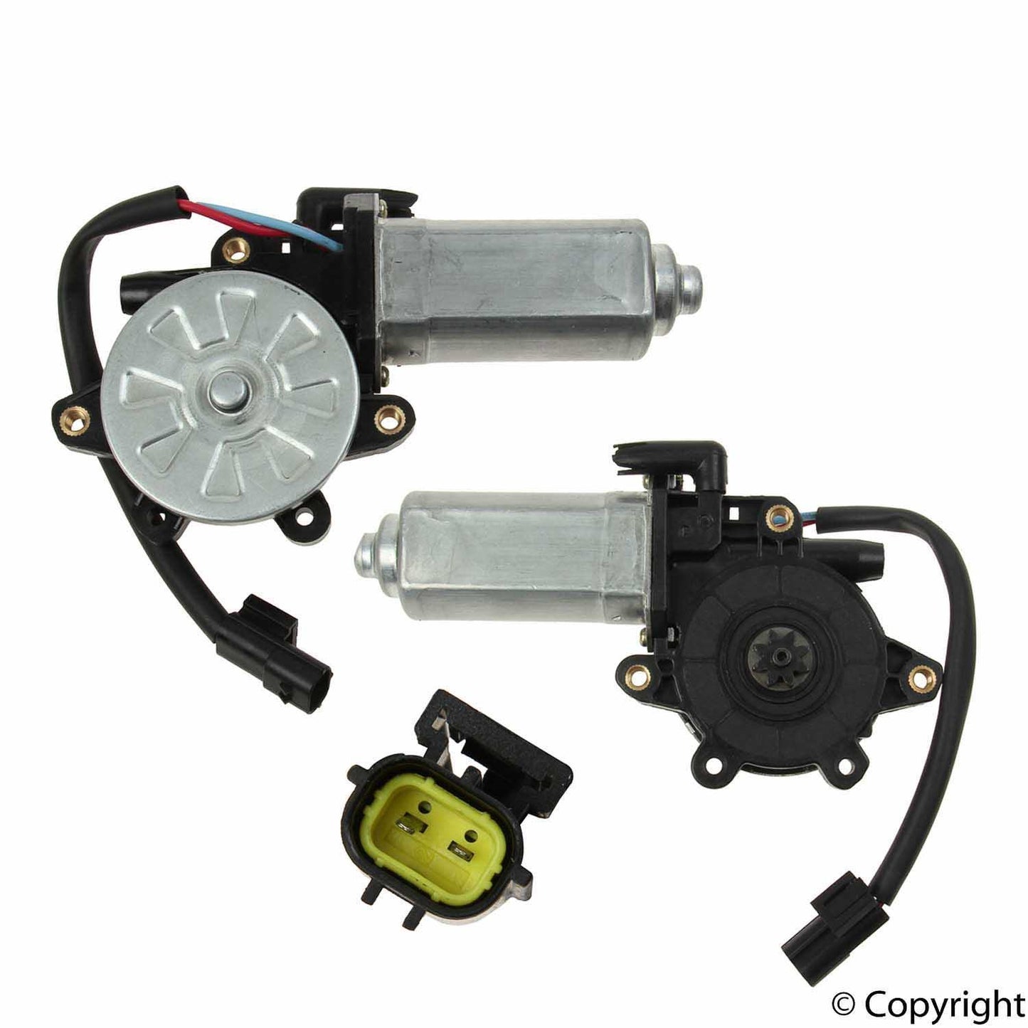 Front View of Front Left Power Window Motor EUROSPARE CUR100450