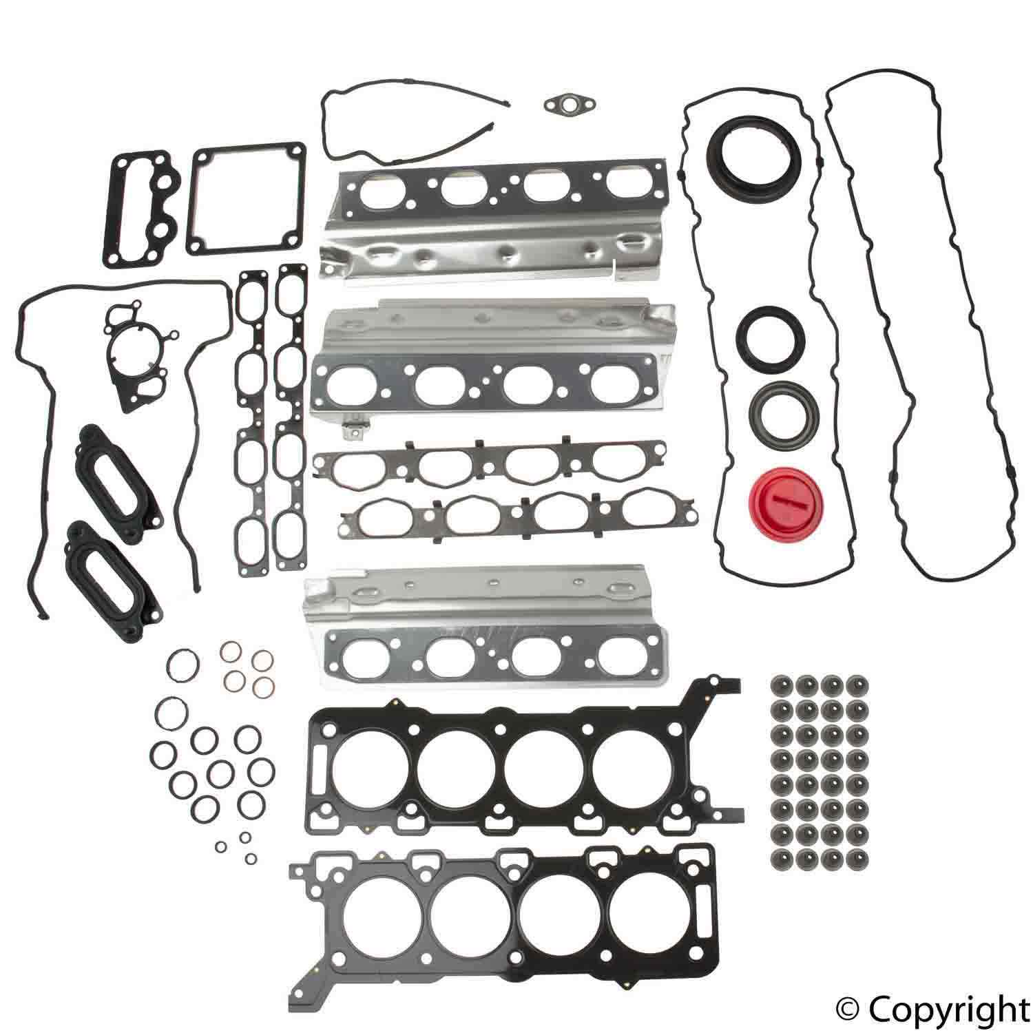 Front View of Engine Cylinder Head Gasket Set EUROSPARE LR006635