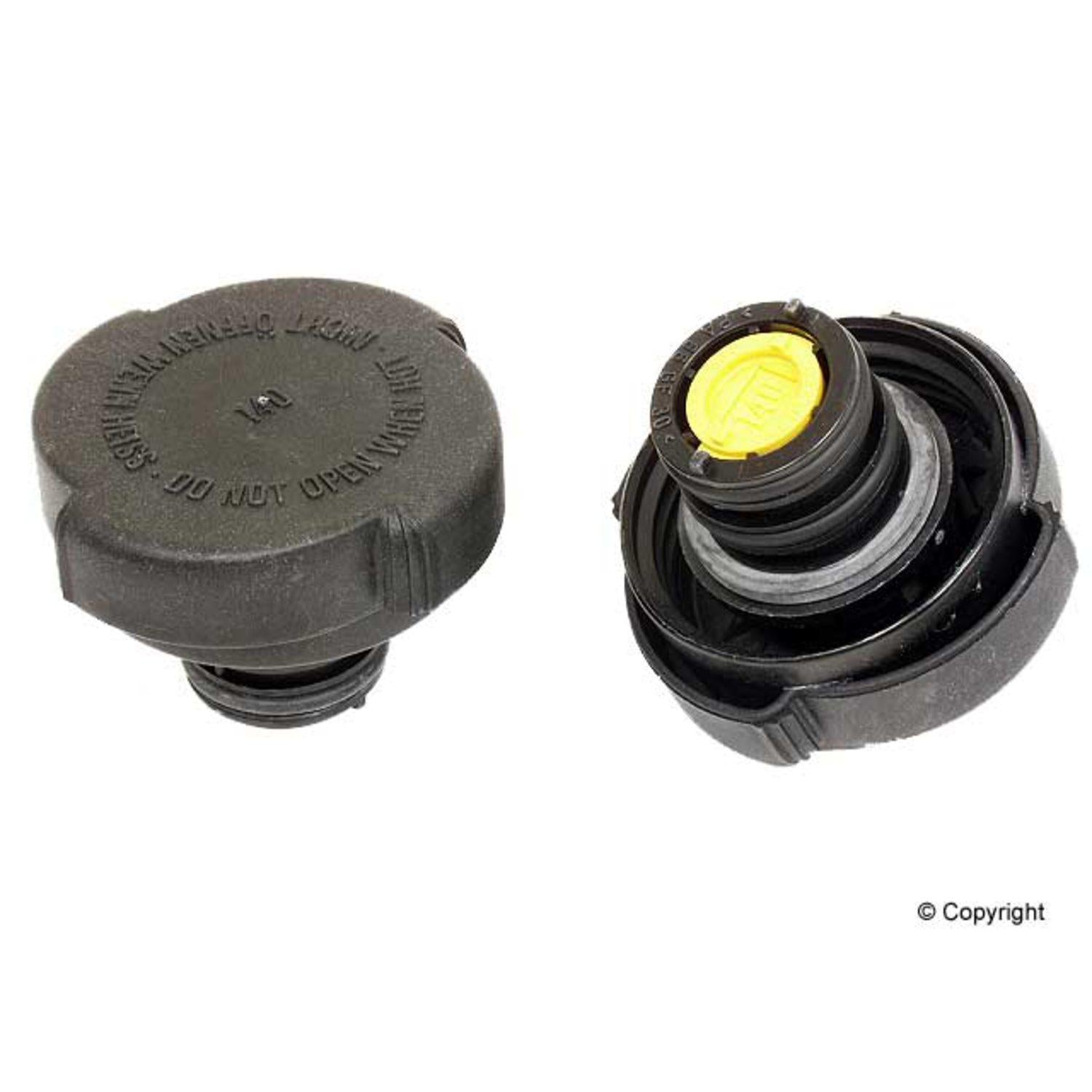 Front View of Engine Coolant Reservoir Cap EUROSPARE PCD000070