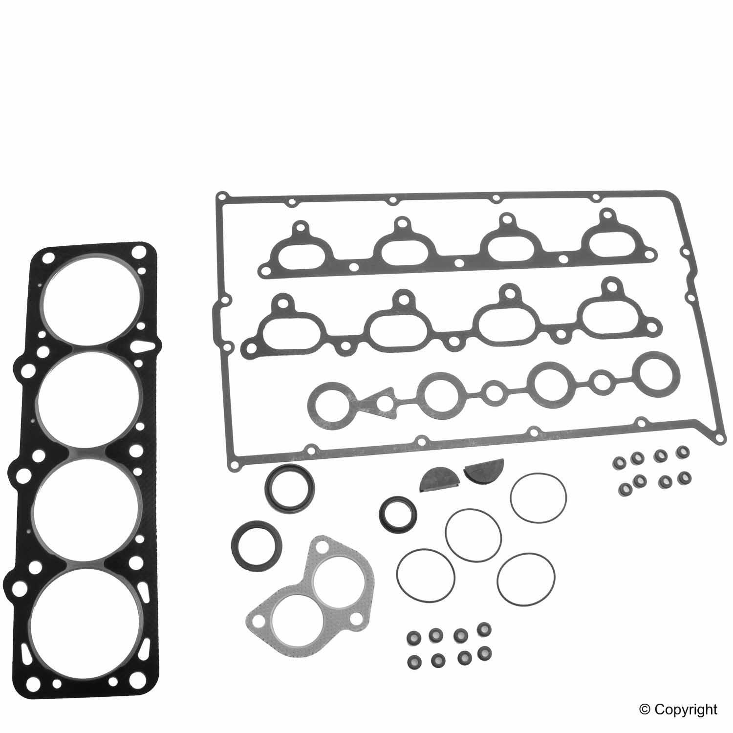 Front View of Engine Cylinder Head Gasket Set ELWIS 9855551