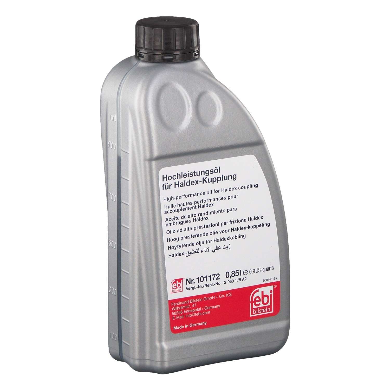 Front View of Automatic Transmission Fluid FEBI 101172