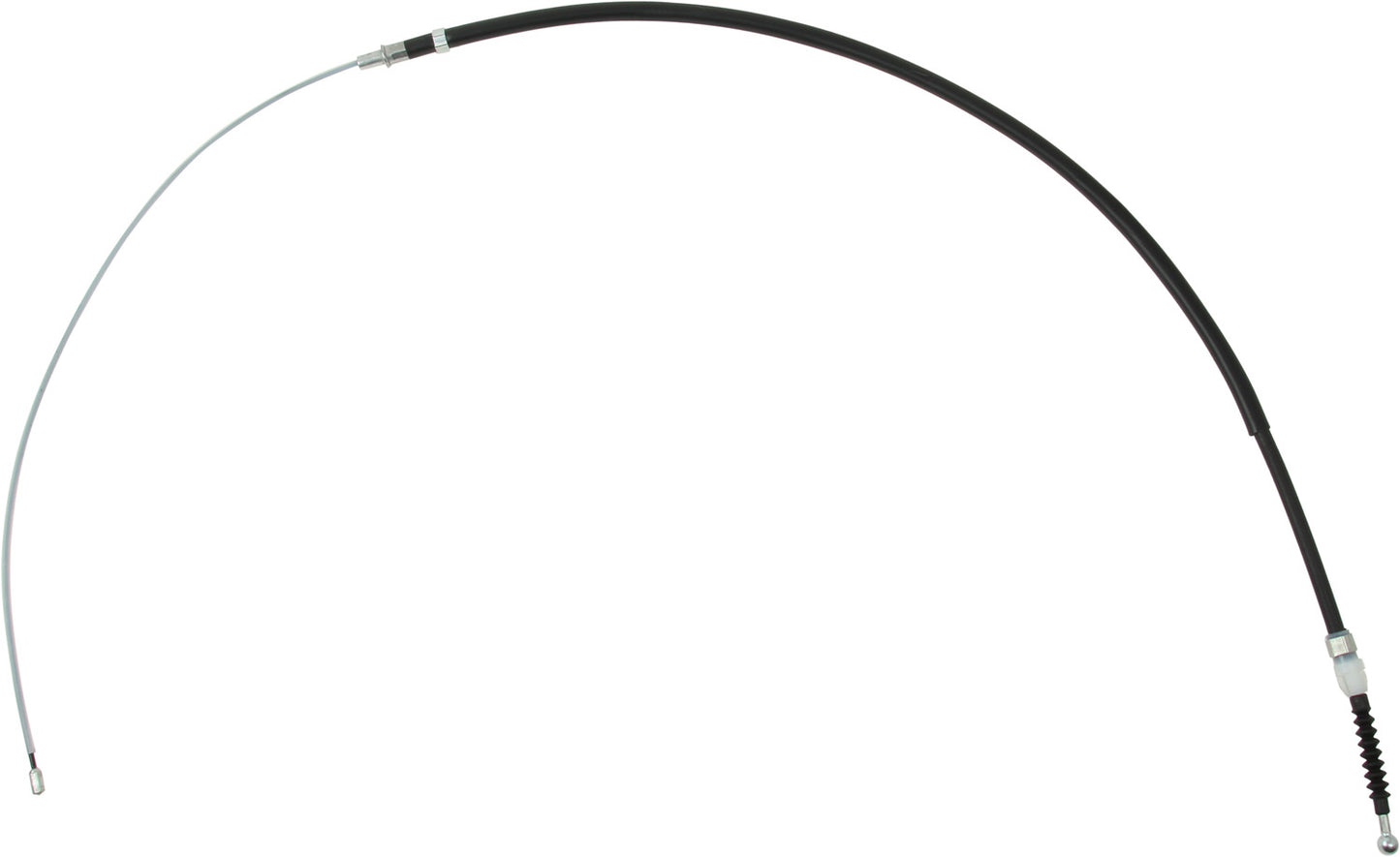 Angle View of Rear Parking Brake Cable FEBI 30727