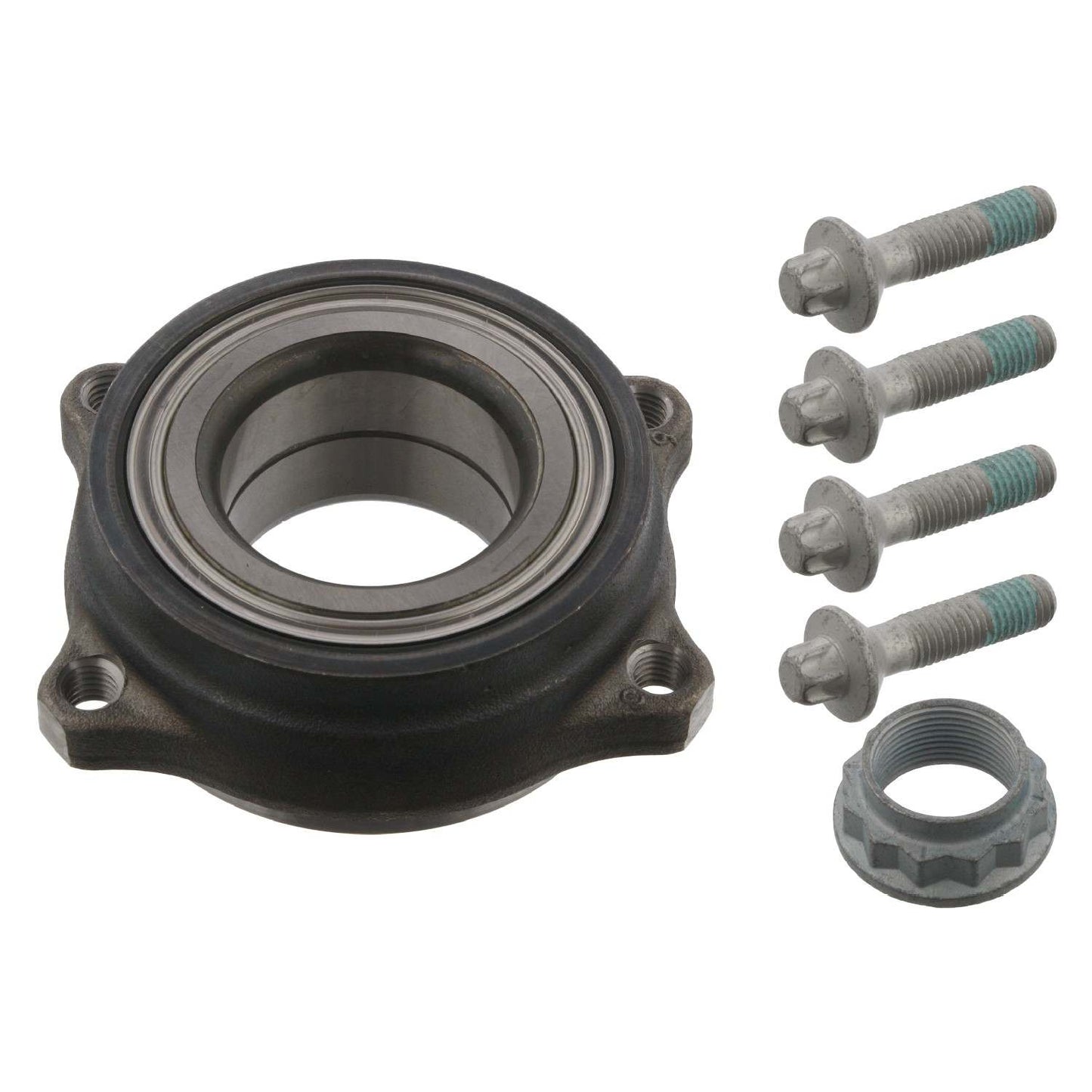 Front View of Rear Wheel Bearing Kit FEBI 34738