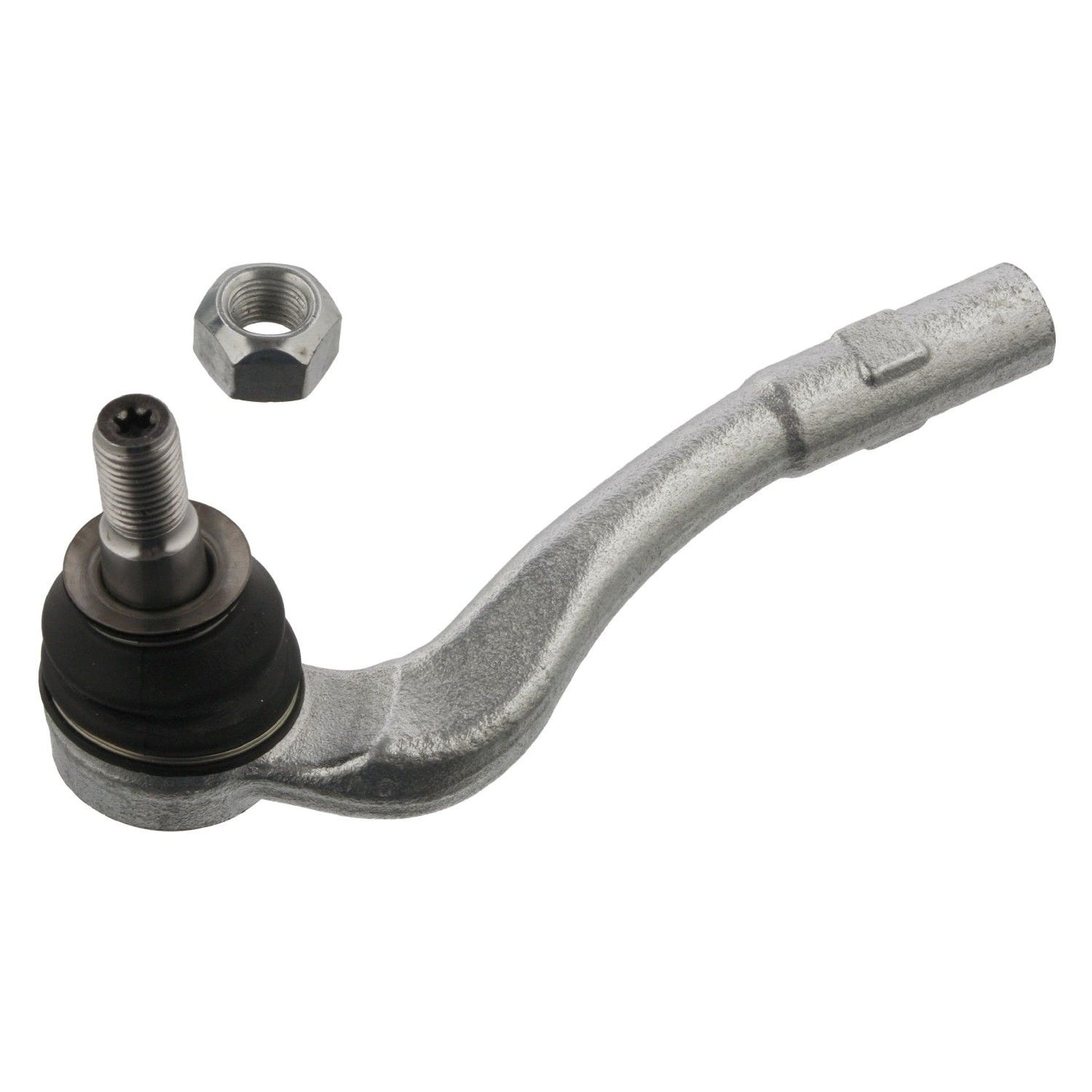 Front View of Front Left Steering Tie Rod End FEBI 39955