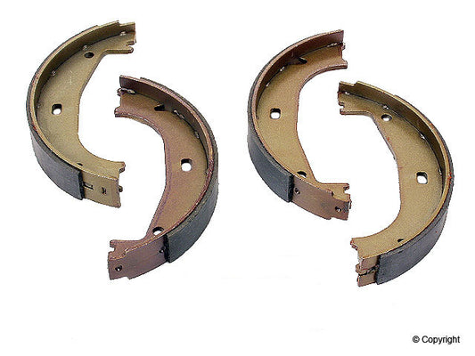 Front View of Parking Brake Shoe FEBI 4445