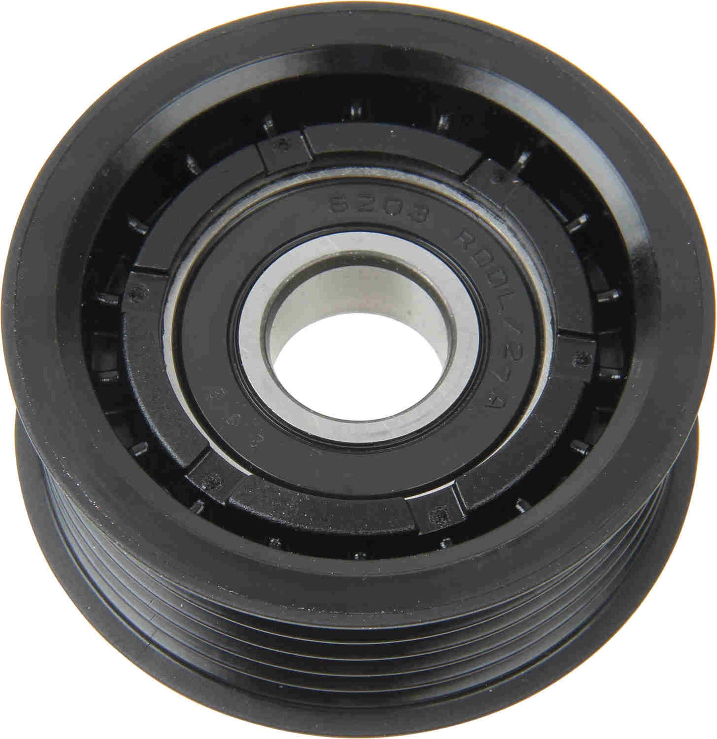 Angle View of Accessory Drive Belt Idler Pulley FEBI 44976