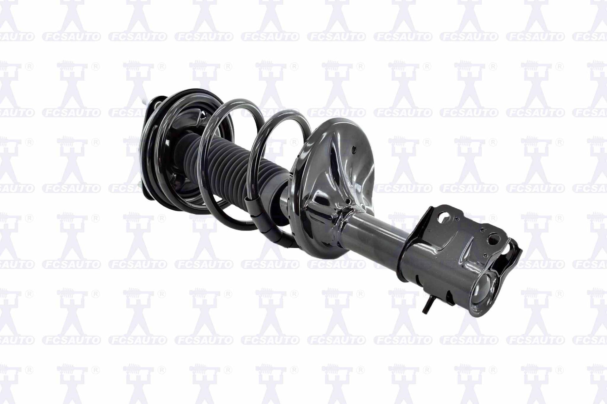 Top View of Front Suspension Strut and Coil Spring Assembly FCS 1331370