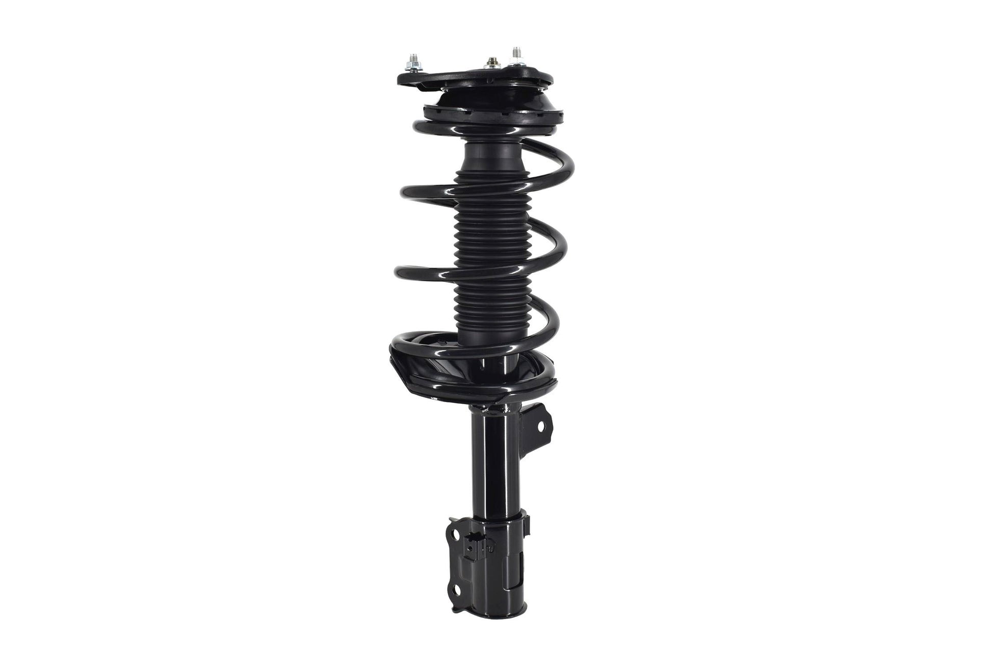 Bottom View of Front Right Suspension Strut and Coil Spring Assembly FCS 1331579R