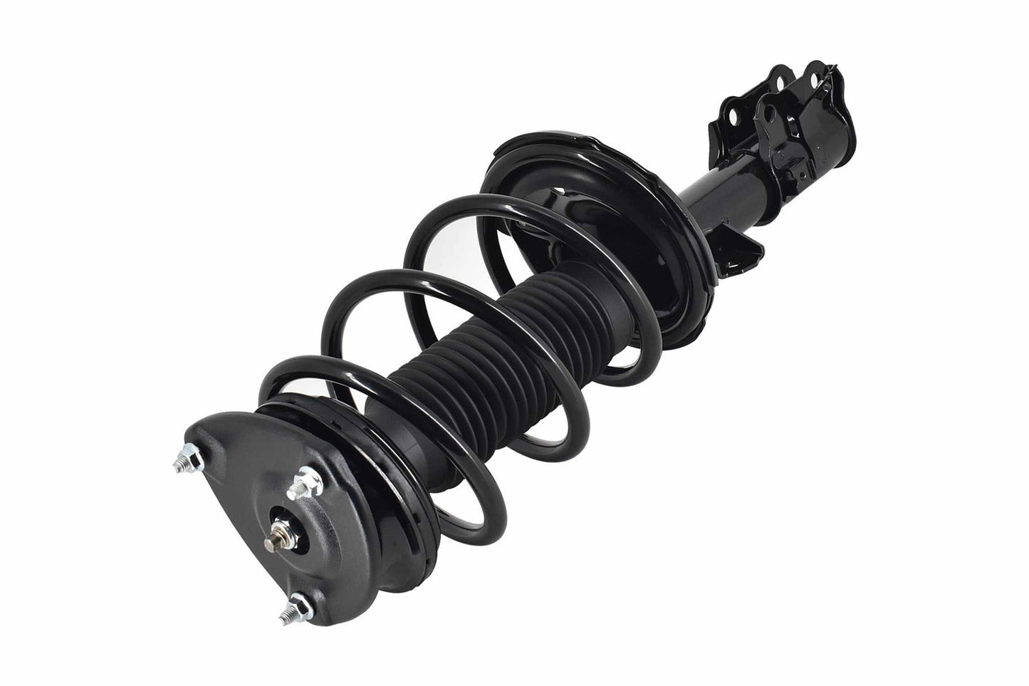 Left View of Front Right Suspension Strut and Coil Spring Assembly FCS 1331579R