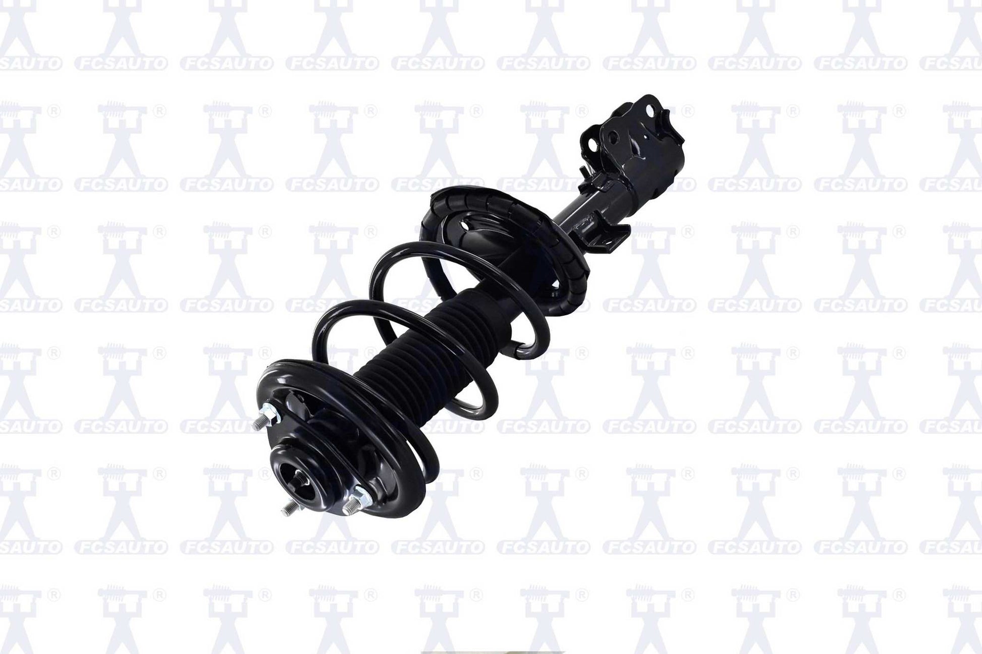 Bottom View of Front Right Suspension Strut and Coil Spring Assembly FCS 1331664R