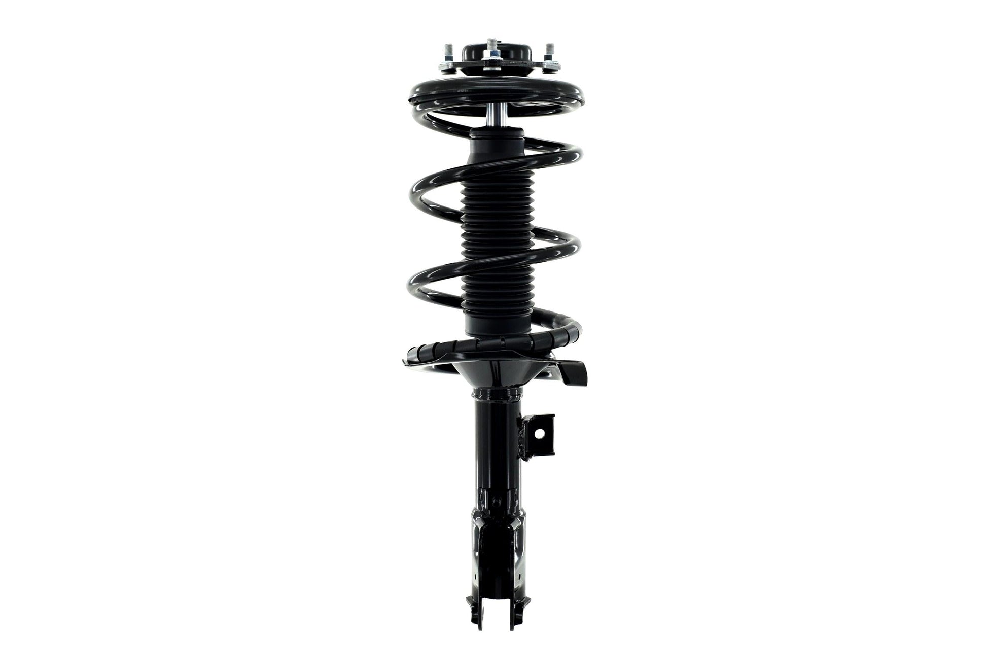 Front View of Front Left Suspension Strut and Coil Spring Assembly FCS 1331665L