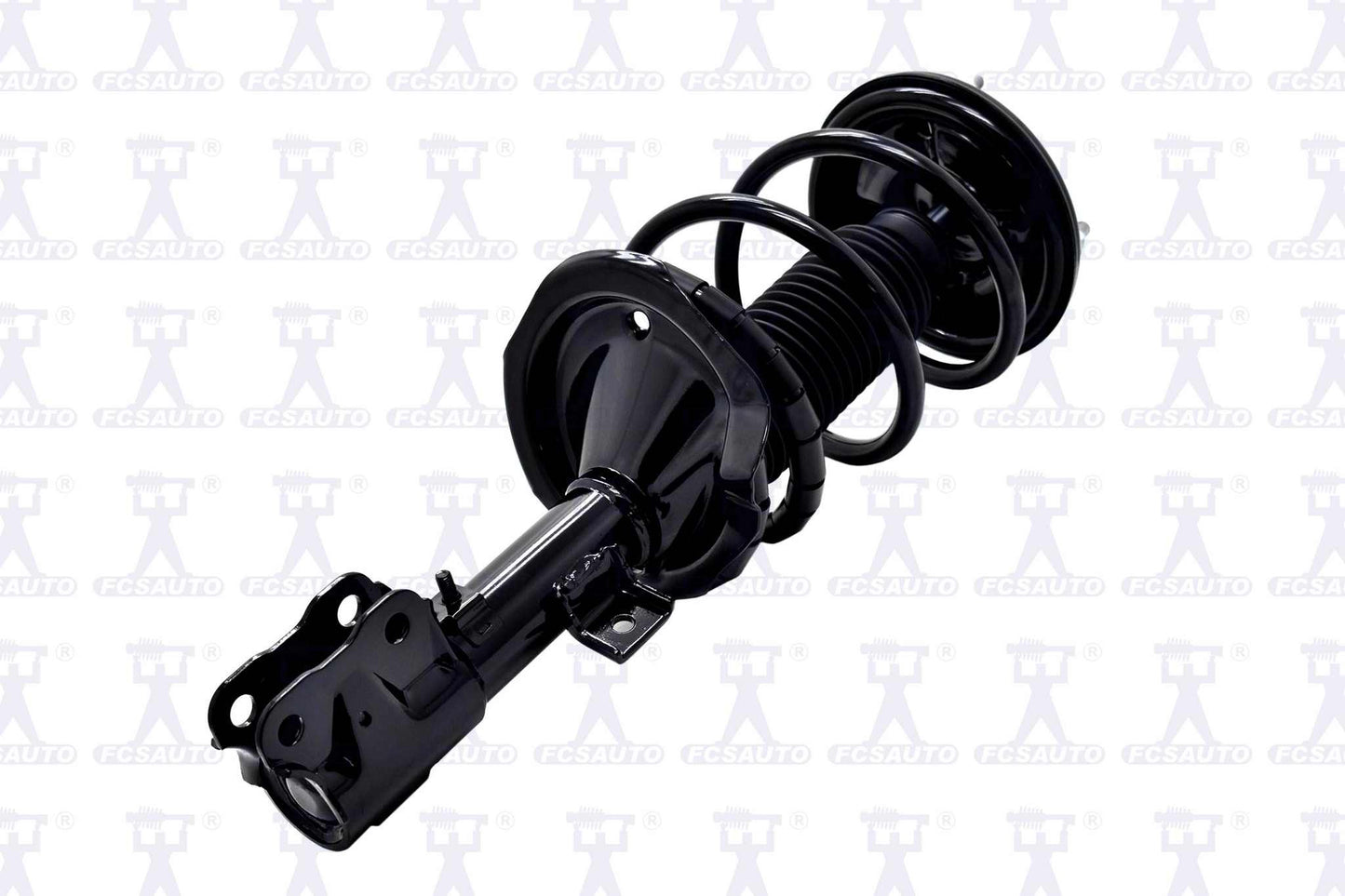 Right View of Front Left Suspension Strut and Coil Spring Assembly FCS 1331665L