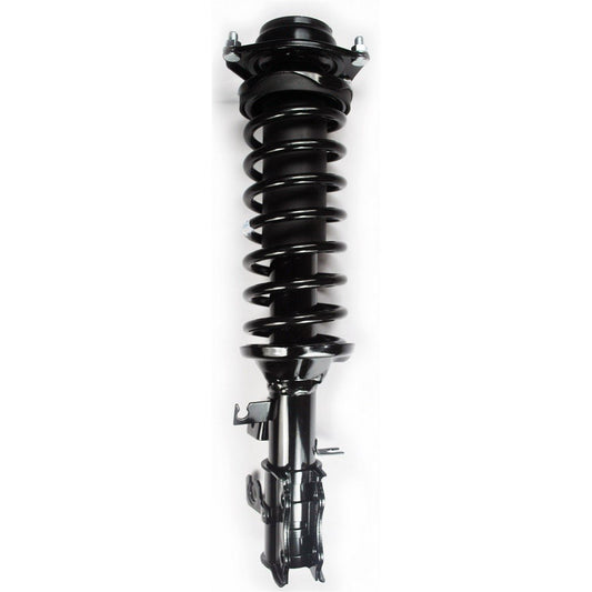 Front View of Front Left Suspension Strut and Coil Spring Assembly FCS 1331697L