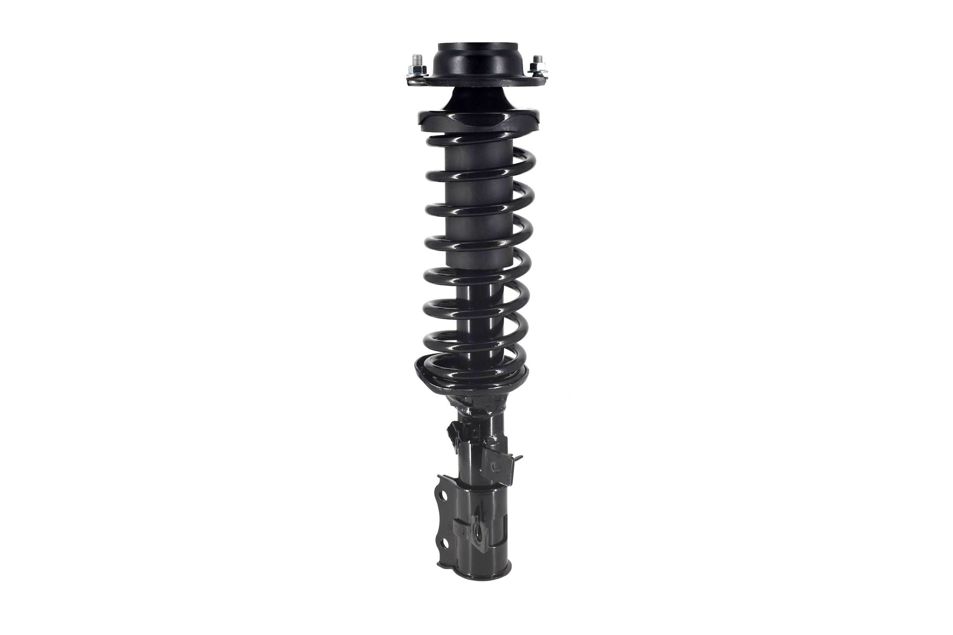 Bottom View of Front Right Suspension Strut and Coil Spring Assembly FCS 1331697R