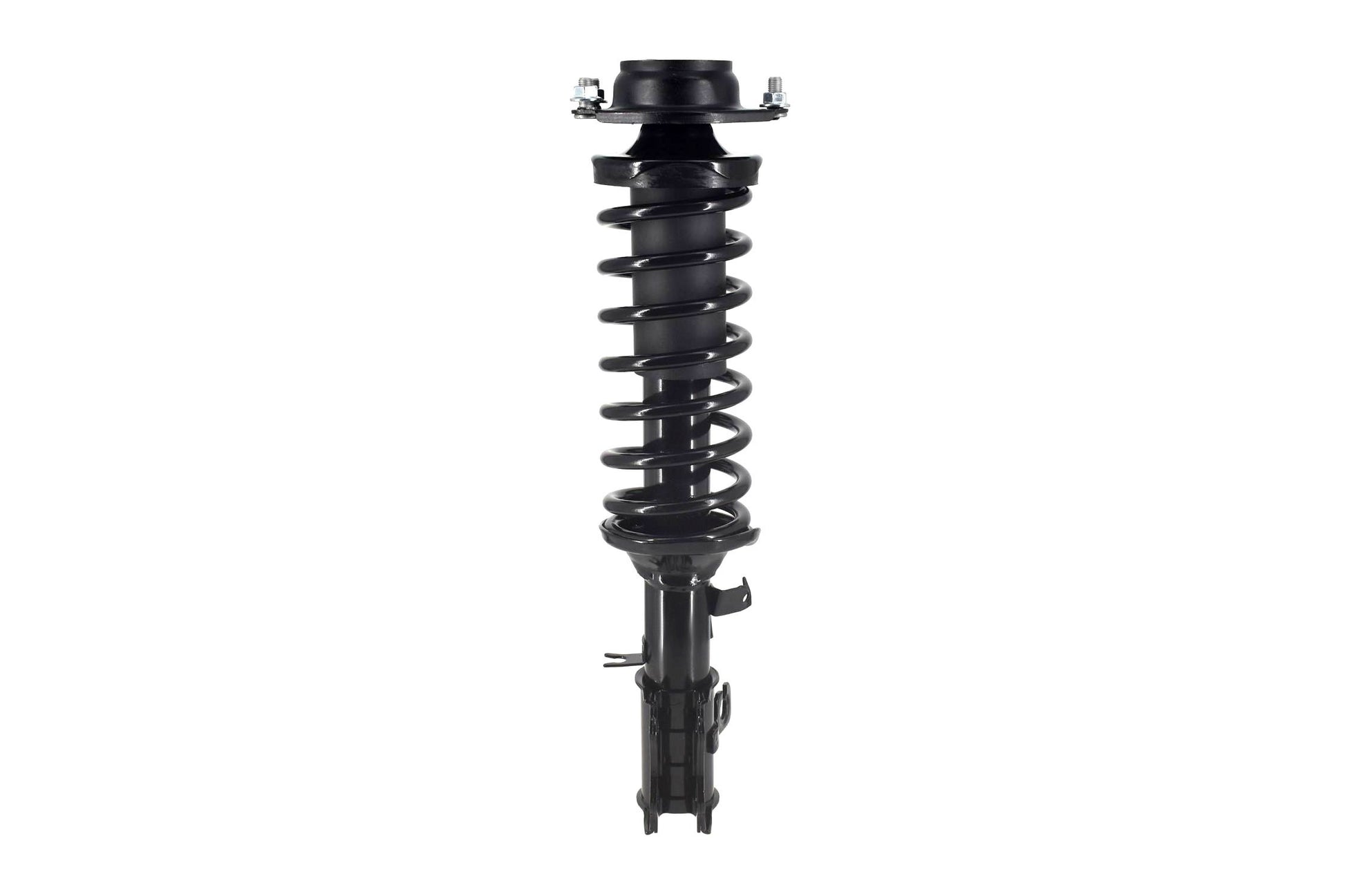 Front View of Front Right Suspension Strut and Coil Spring Assembly FCS 1331697R