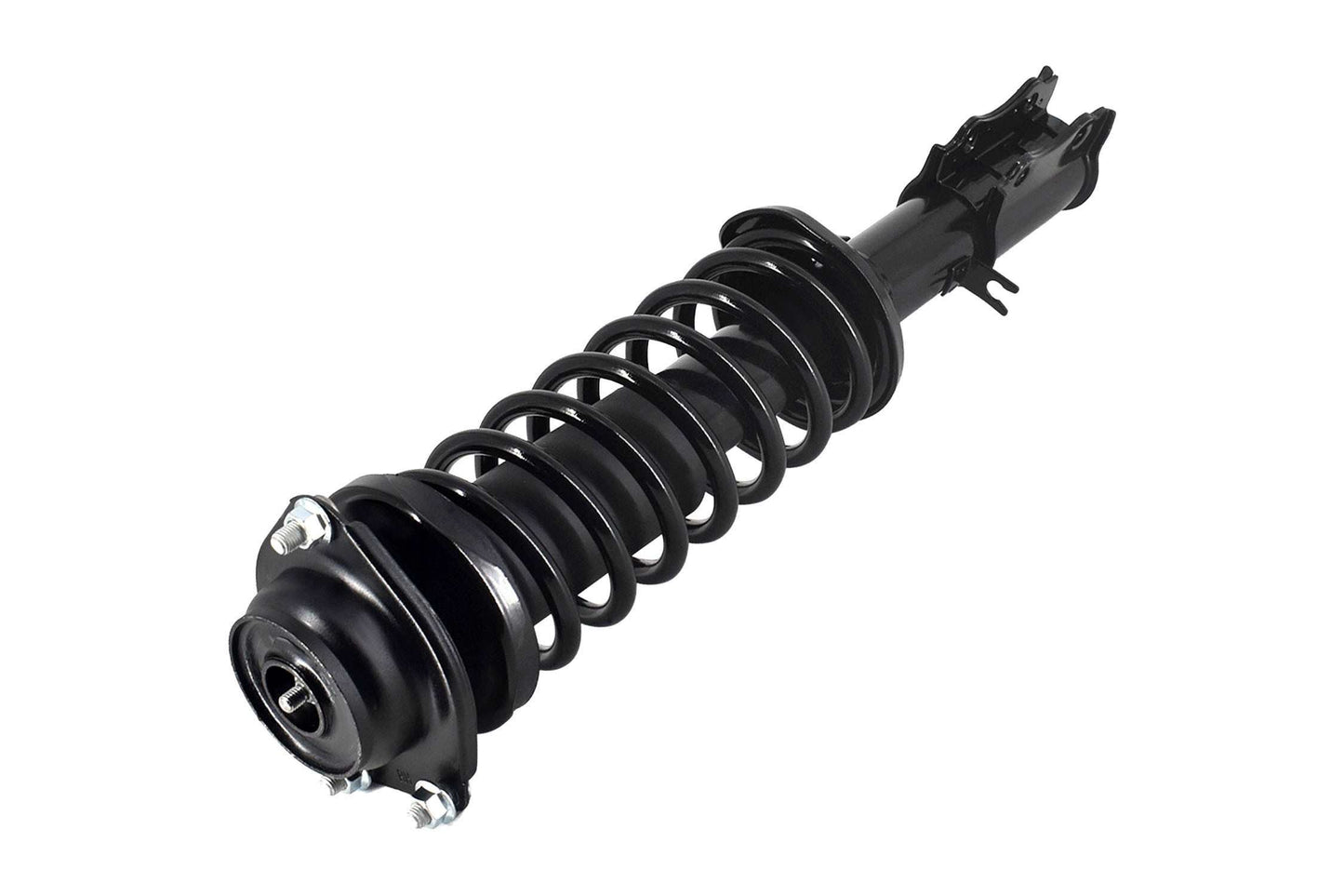 Left View of Front Right Suspension Strut and Coil Spring Assembly FCS 1331697R