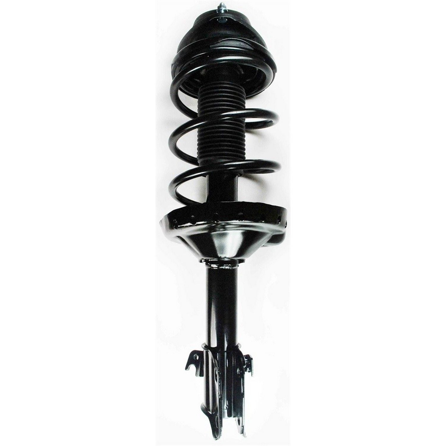 Front View of Front Right Suspension Strut and Coil Spring Assembly FCS 1331747R